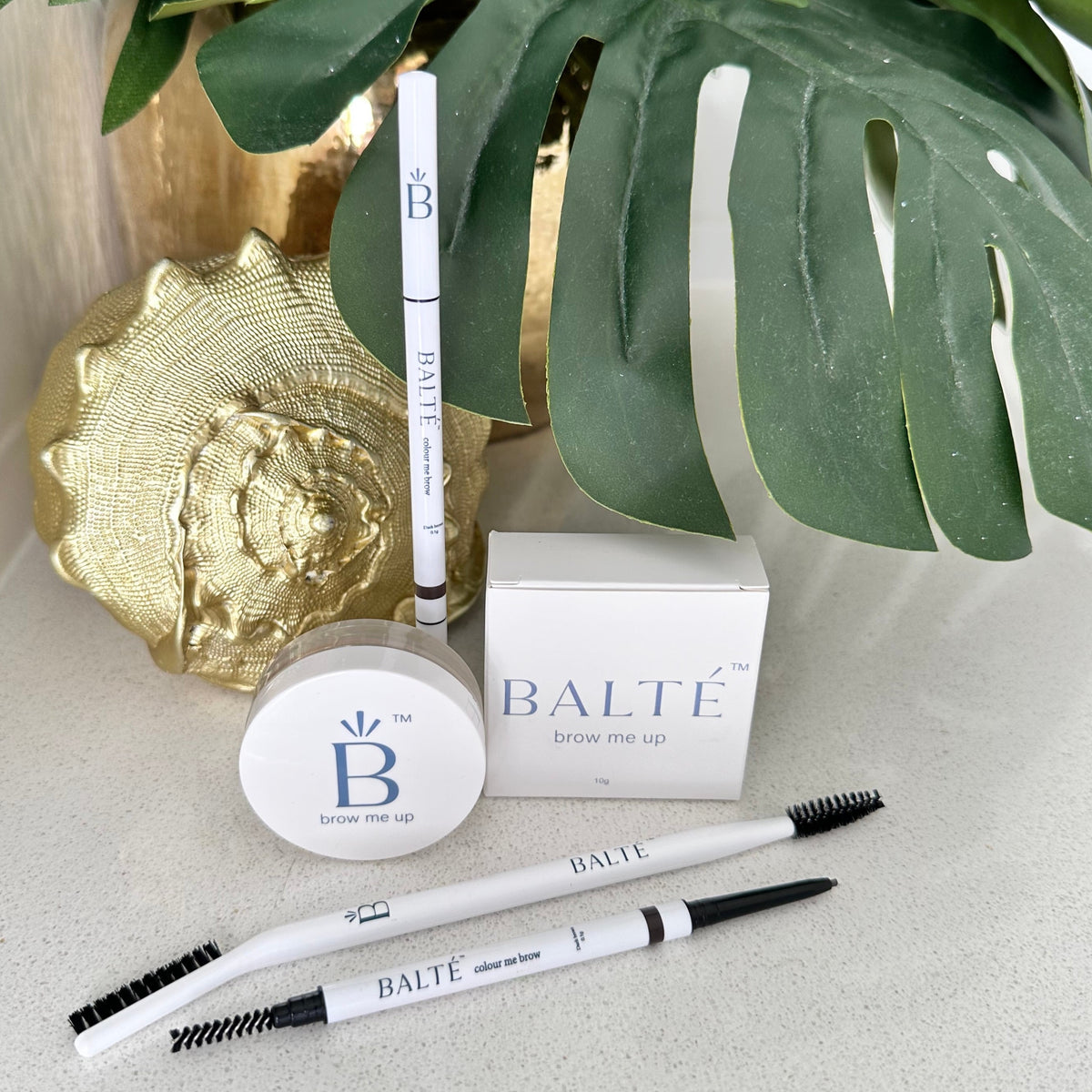 London Bundle | Volumizing Brow Wax + Ultra Fine Brow Pencil + Dual Brow Brush