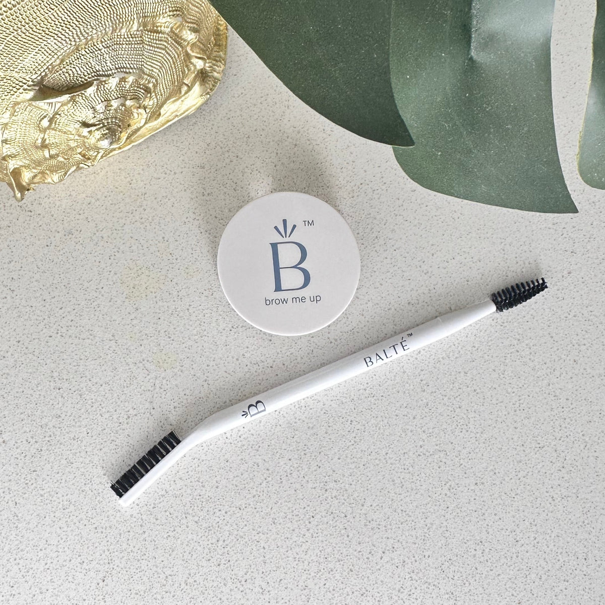 Luna Duo | Volumizing Clear Brow Wax 30g + Dual Brow Brush