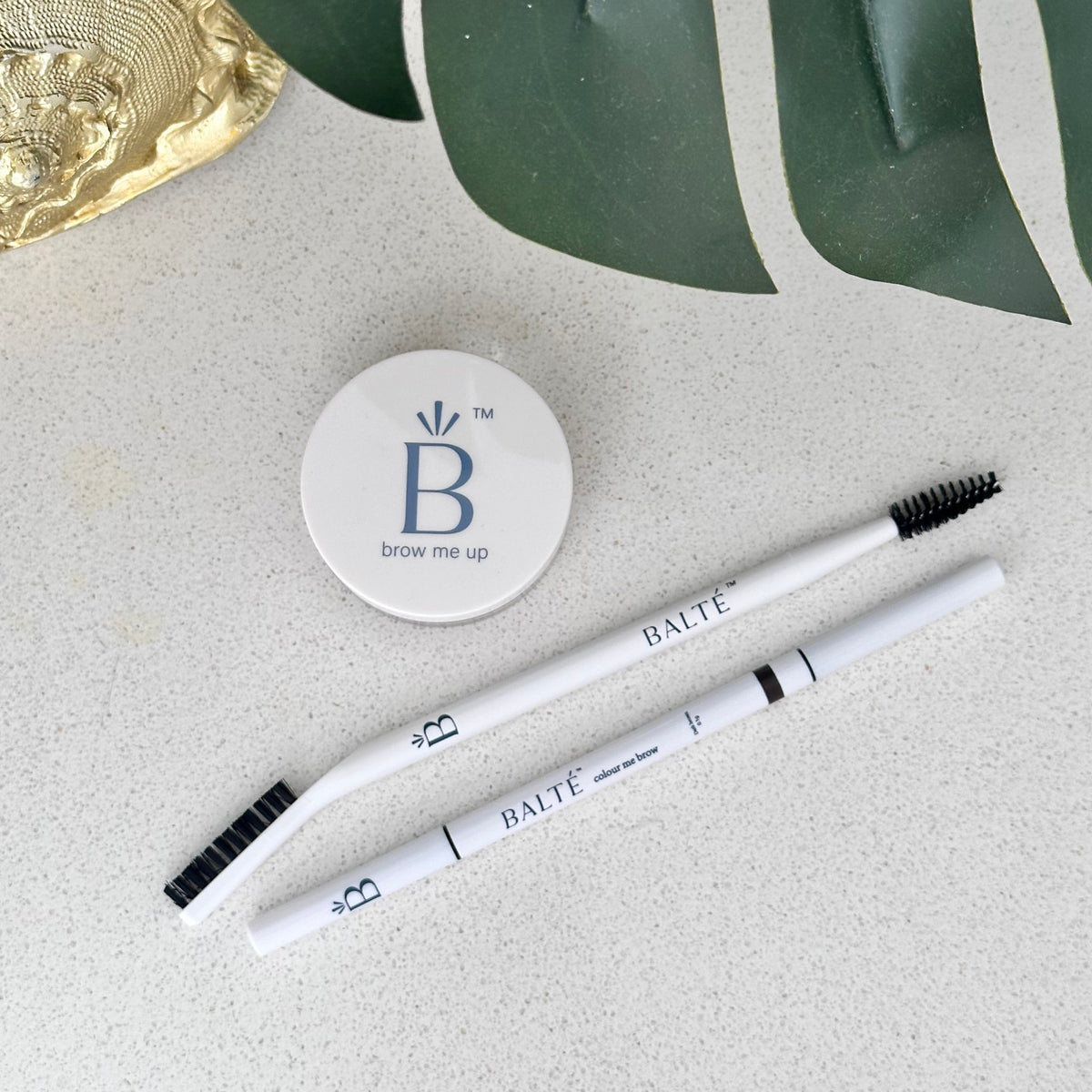 London Bundle | Volumizing Brow Wax + Ultra Fine Brow Pencil + Dual Brow Brush