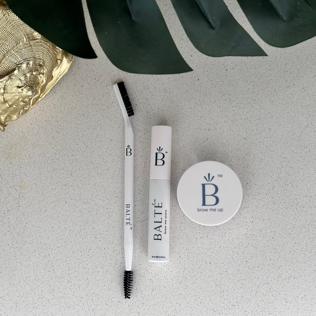 Amanda Bundle | Volumizing Brow Wax + Thickening Tinted Brow Gel + Dual Brow Brush